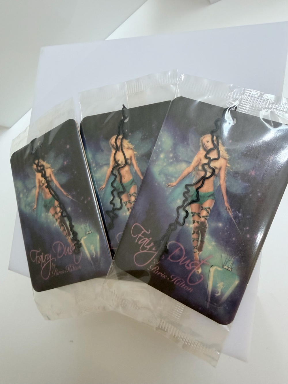 Fairy Dust by Paris Hilton Air Freshener New in Sealed Package Set of 3 - Picture 7 of 7